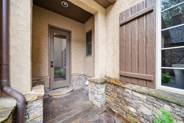 5912 E 119th St, Tulsa, OK 74137 - entrance to property with stone siding and stucco siding