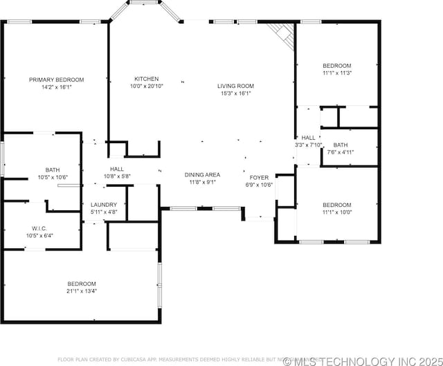 11587 W 86th St S, Sapulpa, OK 74066 - property floor plan