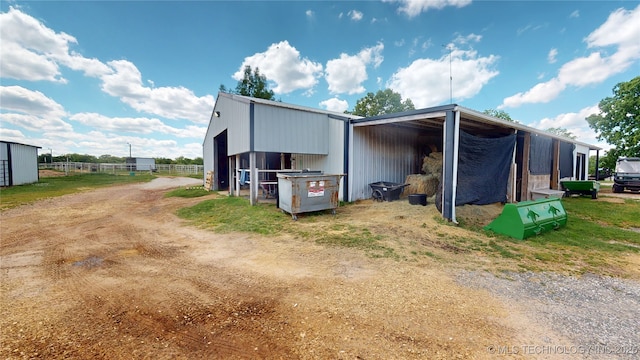 10815 State Highway 19, Ada, OK 74820 - view of pole building