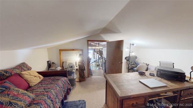10815 State Highway 19, Ada, OK 74820 - office with light carpet and vaulted ceiling
