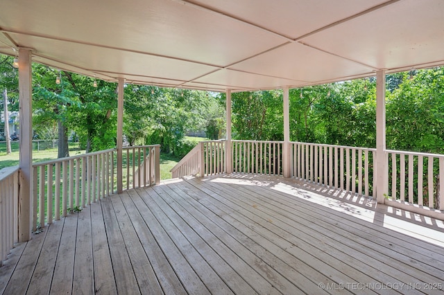 4126 E 36th Pl, Tulsa, OK 74135 - deck with view of scattered trees