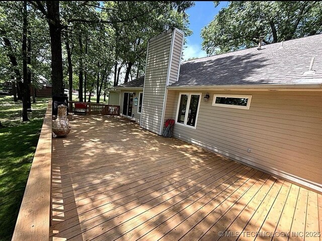 3109 Buffalo Ln, Grove, OK 74344 - view of deck