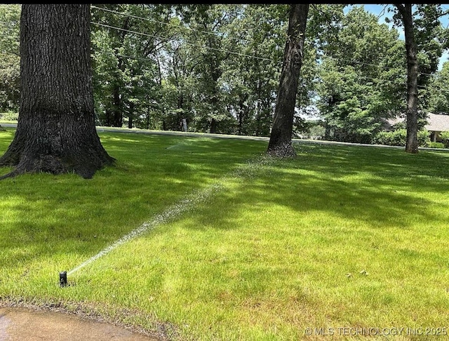 3109 Buffalo Ln, Grove, OK 74344 - view of grassy yard