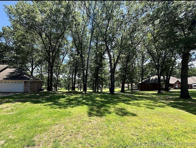 3109 Buffalo Ln, Grove, OK 74344 - view of green lawn