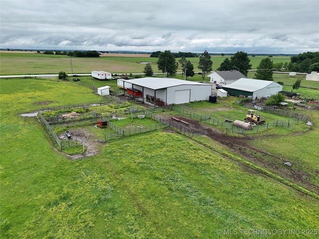 5401 N 435th Rd, Adair, OK 74330 - view of rural area with a pastoral area