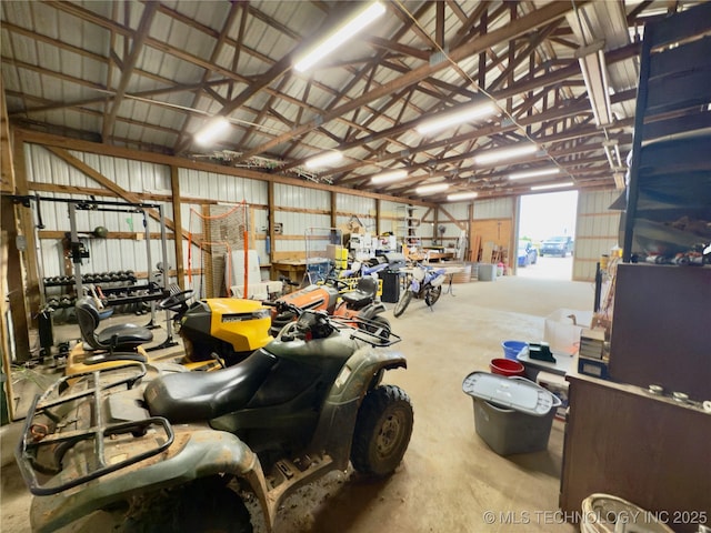 5401 N 435th Rd, Adair, OK 74330 - view of garage