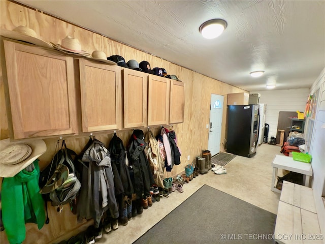 5401 N 435th Rd, Adair, OK 74330 - mudroom featuring concrete floors