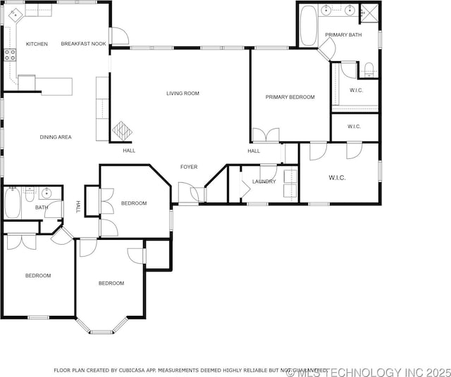 5401 N 435th Rd, Adair, OK 74330 - home floor plan
