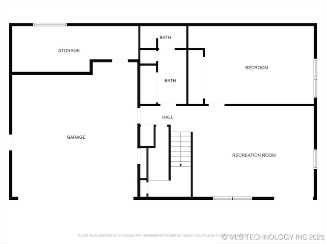 1800 SE Polaris Dr, Bartlesville, OK 74006 - view of home floor plan