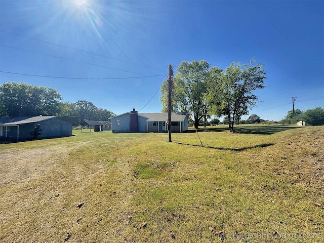 26037 S 520th Rd, Park Hill, OK 74451 - view of green lawn