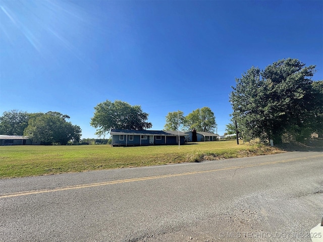 26037 S 520th Rd, Park Hill, OK 74451 - view of front of property featuring a front yard