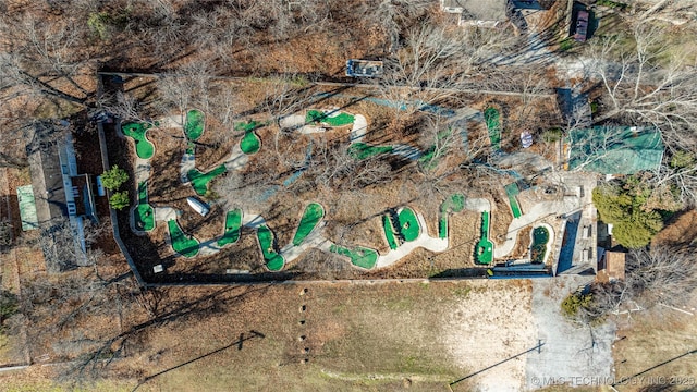 31401 S 620th Rd, Grove, OK 74344 - aerial view