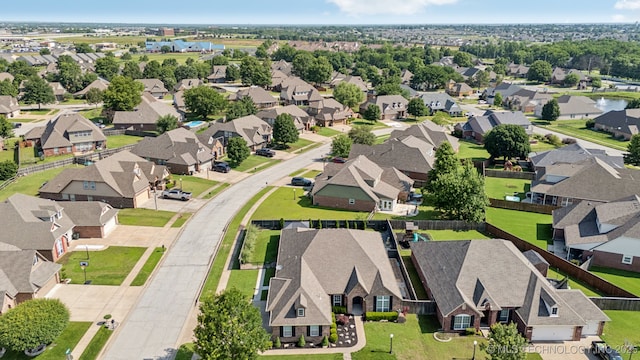 14201 E 101st St, Owasso, OK 74055 - aerial perspective of suburban area