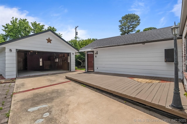 2728 E 13th Pl, Tulsa, OK 74104 - view of detached garage