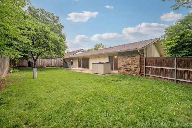 8216 S Oswego Ave, Tulsa, OK 74137 - view of yard