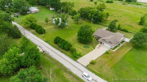 7450 N 117th E Ave, Owasso, OK 74055 - overview of rural landscape