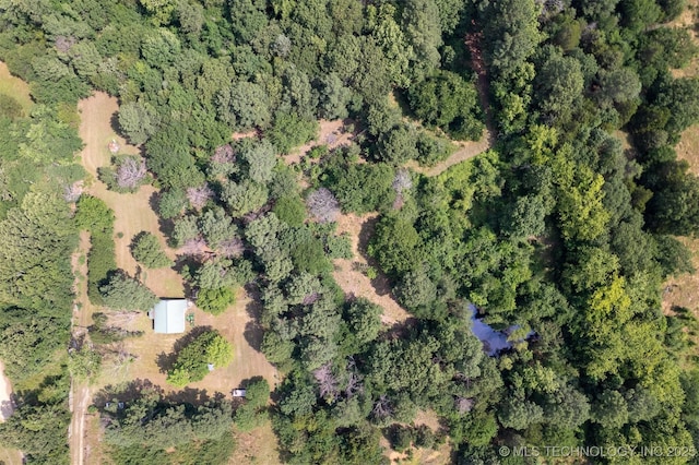 5164 Smiser Rd, Calera, OK 74730 - bird's eye view