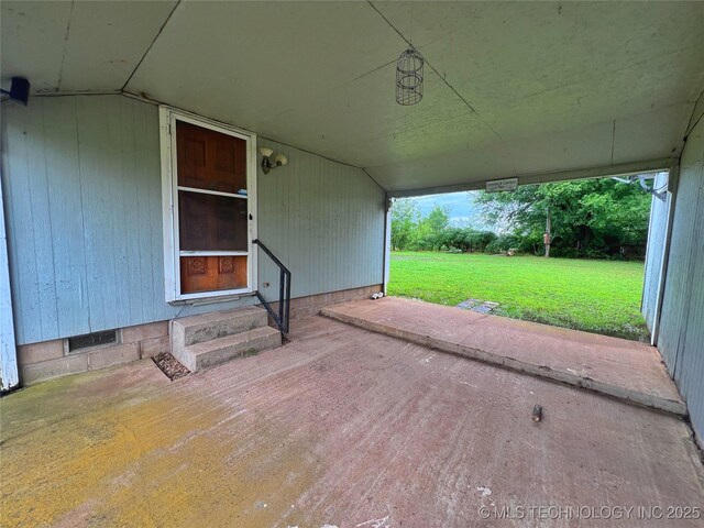 5006 S 449th Ave W, Jennings, OK 74038 - view of patio with entry steps