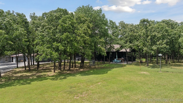 2018 Baker Dr, Mannford, OK 74044 - view of yard