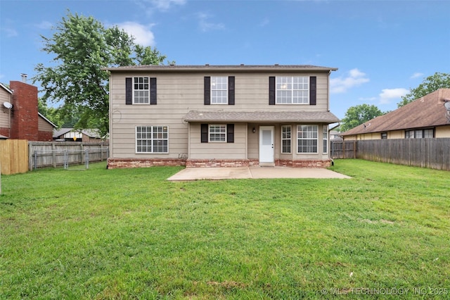 1802 S Fir Pl, Broken Arrow, OK 74012 - back of house with a patio area