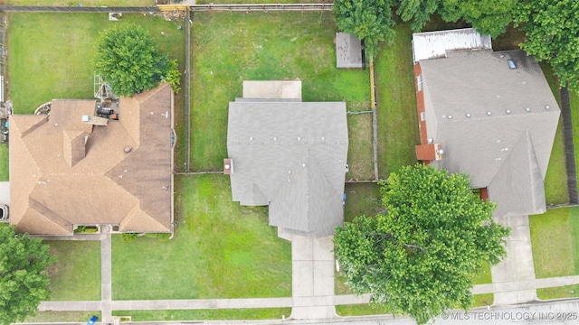 1802 S Fir Pl, Broken Arrow, OK 74012 - drone / aerial view