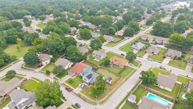 1802 S Fir Pl, Broken Arrow, OK 74012 - aerial view of residential area