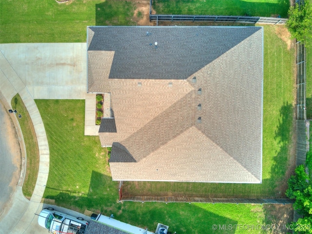 17710 E 45th Pl S, Tulsa, OK 74134 - aerial view of property and surrounding area