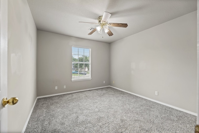 8602 S 91st E Ave, Tulsa, OK 74133 - spare room with carpet floors and a ceiling fan
