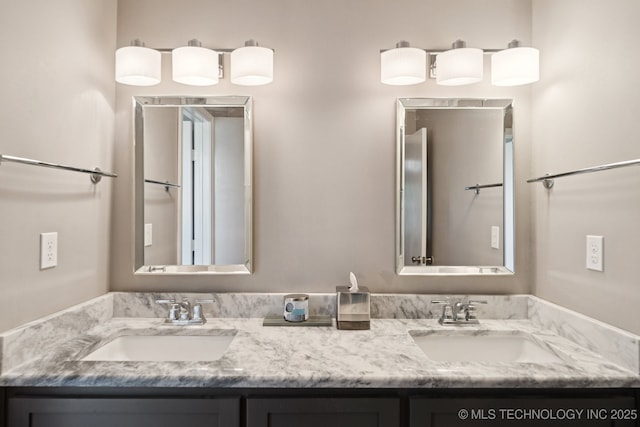 11029 E 66th St, Tulsa, OK 74133 - full bathroom featuring double vanity