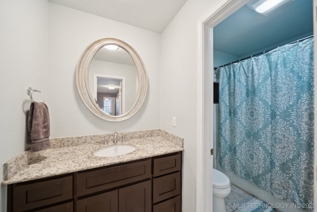 11029 E 66th St, Tulsa, OK 74133 - full bath featuring vanity, tile patterned floors, and shower / bathtub combination with curtain
