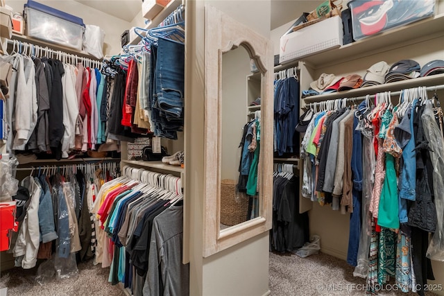 4472 S 169th E Ave, Tulsa, OK 74134 - walk in closet featuring carpet flooring
