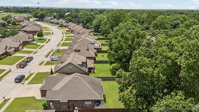 3012 W Mobile St, Broken Arrow, OK 74011 - aerial perspective of suburban area