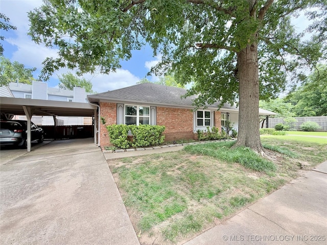 5641 S Newport Ave Unit 5641, Tulsa, OK 74105 - ranch-style home with brick siding and roof with shingles