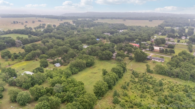 19826 S Covey Ct, Claremore, OK 74019 - aerial view of sparsely populated area