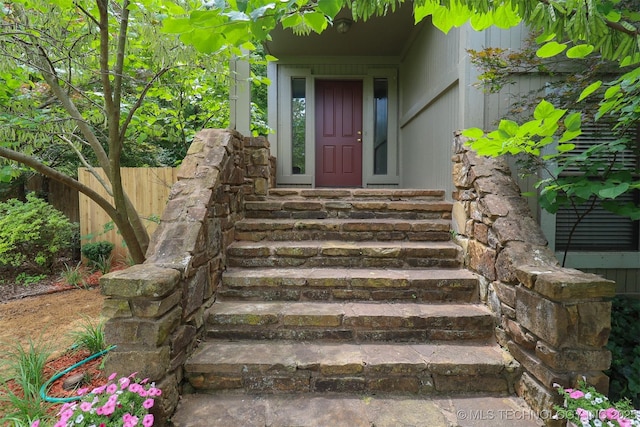 9337 S Lakewood Ave, Tulsa, OK 74137 - view of property entrance