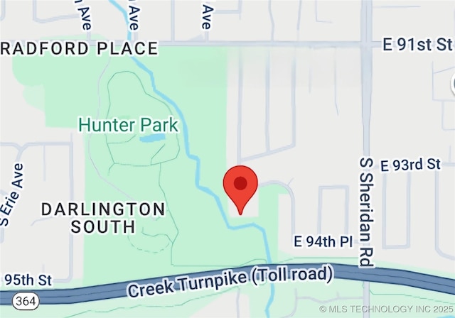 9337 S Lakewood Ave, Tulsa, OK 74137 - map / location