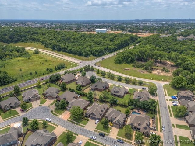 5006 S 164th E Ave, Tulsa, OK 74134 - aerial view of property's location featuring nearby suburban area