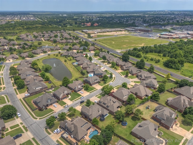 5006 S 164th E Ave, Tulsa, OK 74134 - view of property location featuring nearby suburban area and a nearby body of water