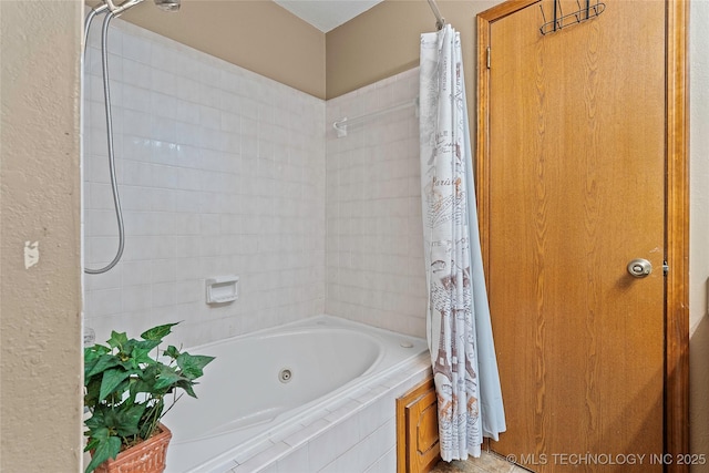 3419 State Highway 199, Dickson, OK 73401 - full bathroom with a combined bath / shower with jetted tub