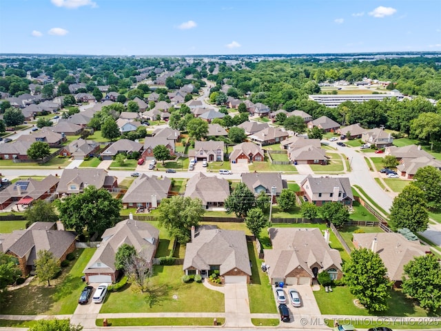 4204 W Freeport St, Broken Arrow, OK 74012 - aerial perspective of suburban area