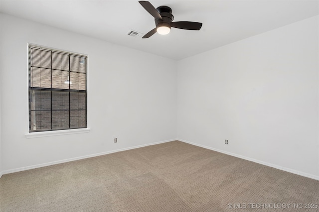 4204 W Freeport St, Broken Arrow, OK 74012 - unfurnished room featuring carpet floors, ceiling fan, and baseboards