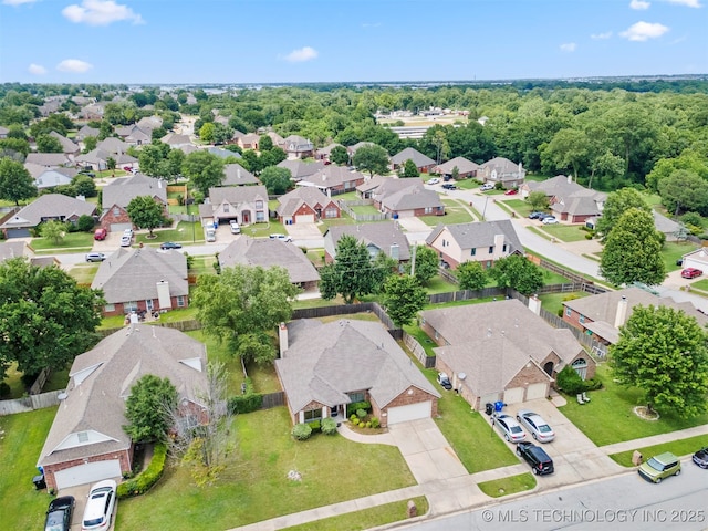 4204 W Freeport St, Broken Arrow, OK 74012 - aerial view of residential area