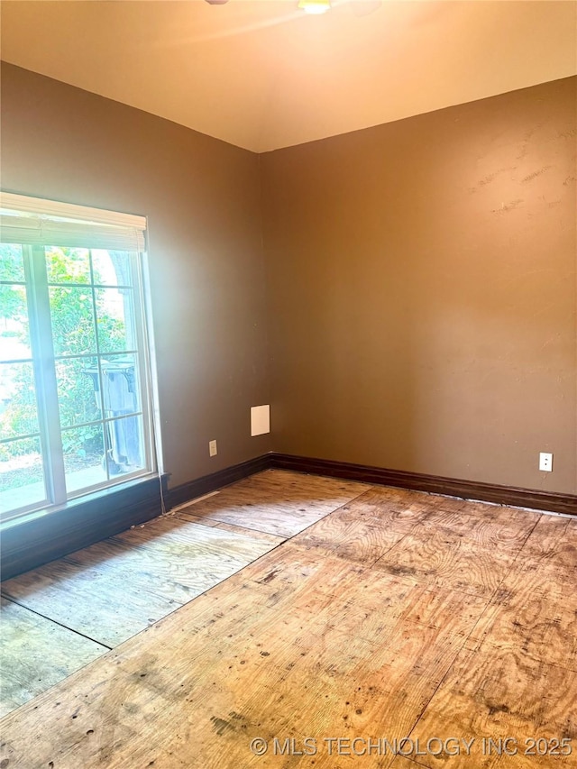 2508 E 140th Pl S, Jenks, OK 74008 - empty room with wood-type flooring and baseboards