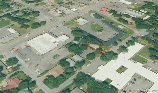 619 E Cherrie St, Tahlequah, OK 74464 - aerial map of property and surrounding area
