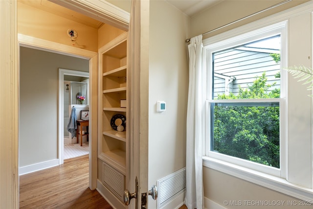 3160 S Owasso Ave, Tulsa, OK 74105 - detailed view of wood finished floors and baseboards
