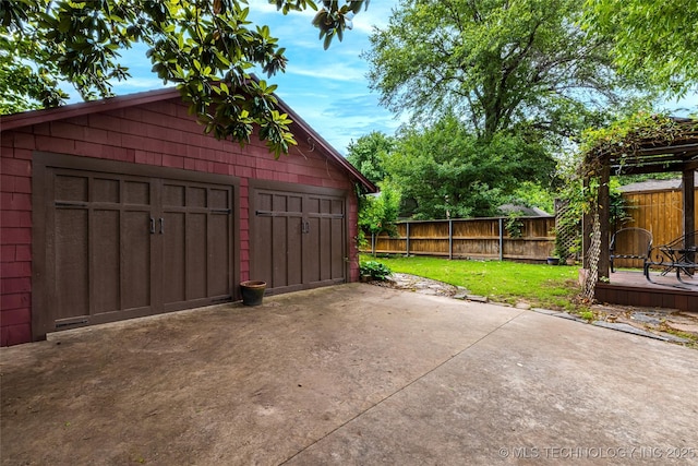 3160 S Owasso Ave, Tulsa, OK 74105 - view of detached garage