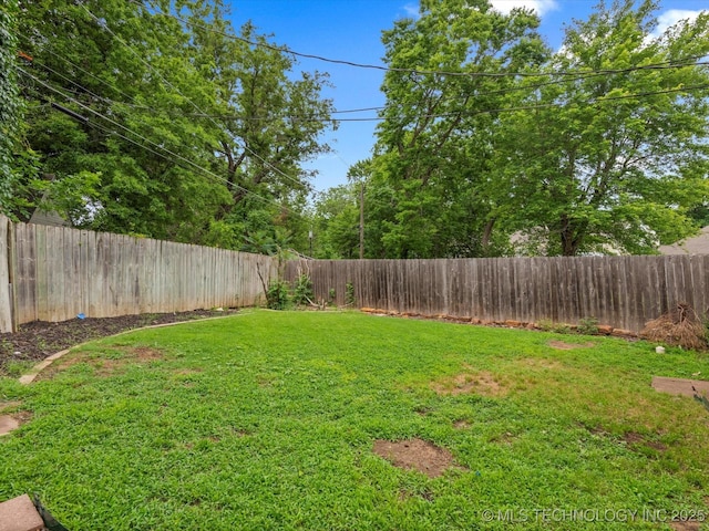 1629 Dewey Ave, Bartlesville, OK 74003 - view of yard