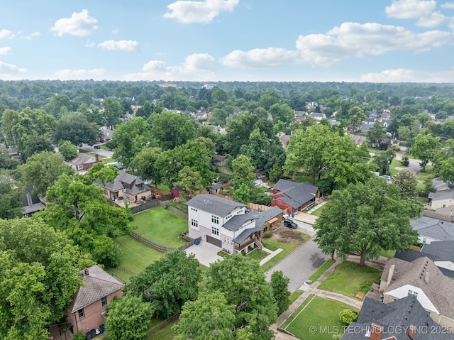 1611 S Lewis Pl, Tulsa, OK 74104 - aerial view of residential area