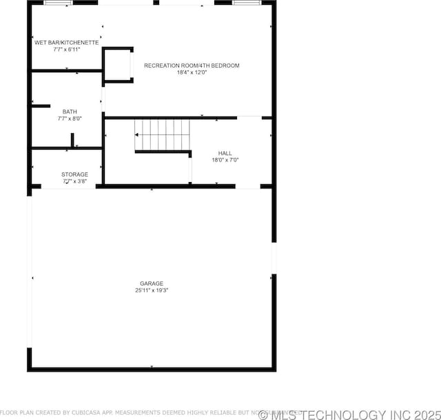 1611 S Lewis Pl, Tulsa, OK 74104 - view of floor plan / room layout