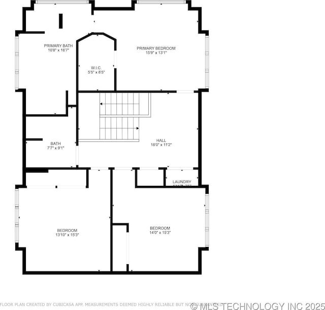 1611 S Lewis Pl, Tulsa, OK 74104 - view of room layout